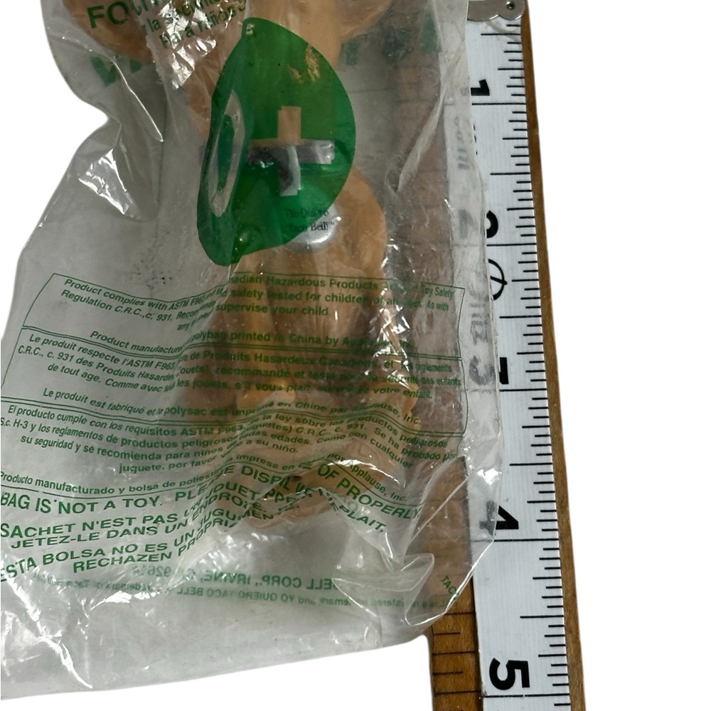 Vintage Sealed Taco Bell Chihuahua Gidget Plastic Kid’s Meal Toy (Yo Quiero Taco - Picture 3 of 9